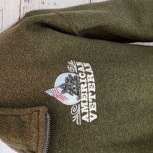 Gildan men's 1/4 zipped pullover